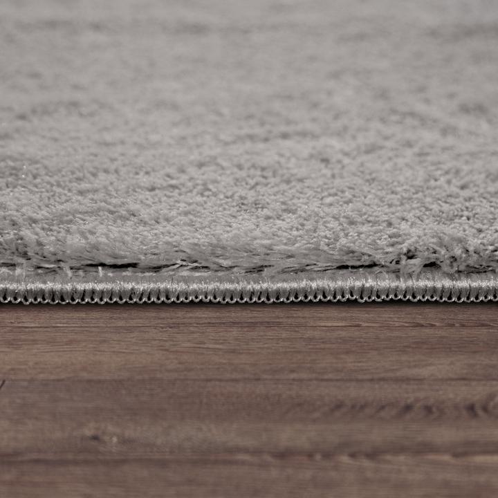 Immagine prodotto Paco Home 1A Teppich Weich Super Soft Wohnzimmer Mittel-Grau - 140x200 (140x200 cm)