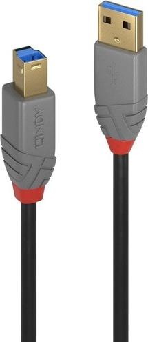 Productafbeelding Lindy USB/A-USB/B M-M (3 m, USB 3.0)