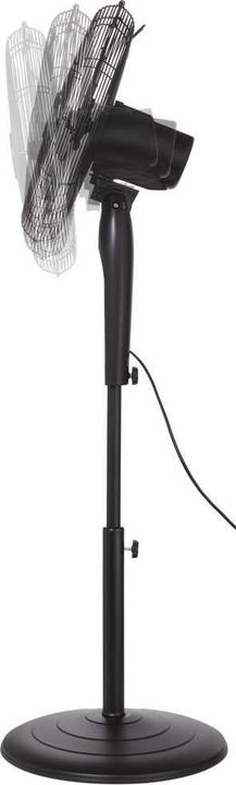 Produktbild Sygonix Standventilator 50 W (Ø x H) 440 mm x 1300 mm Schwarz mit Fernbedienun (65.70 dB)