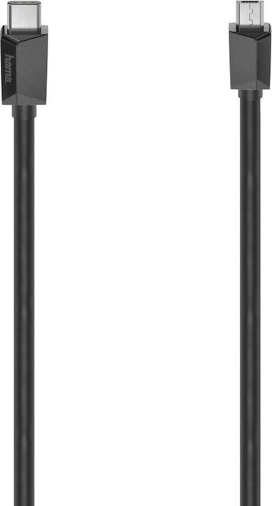 Hama USB Typ C — Micro B (0.75 m, USB 2.0)