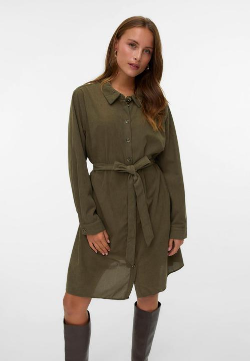 Produktbild Vero Moda VMCELLY Kurzes Kleid Hemdblusenkleid (48)