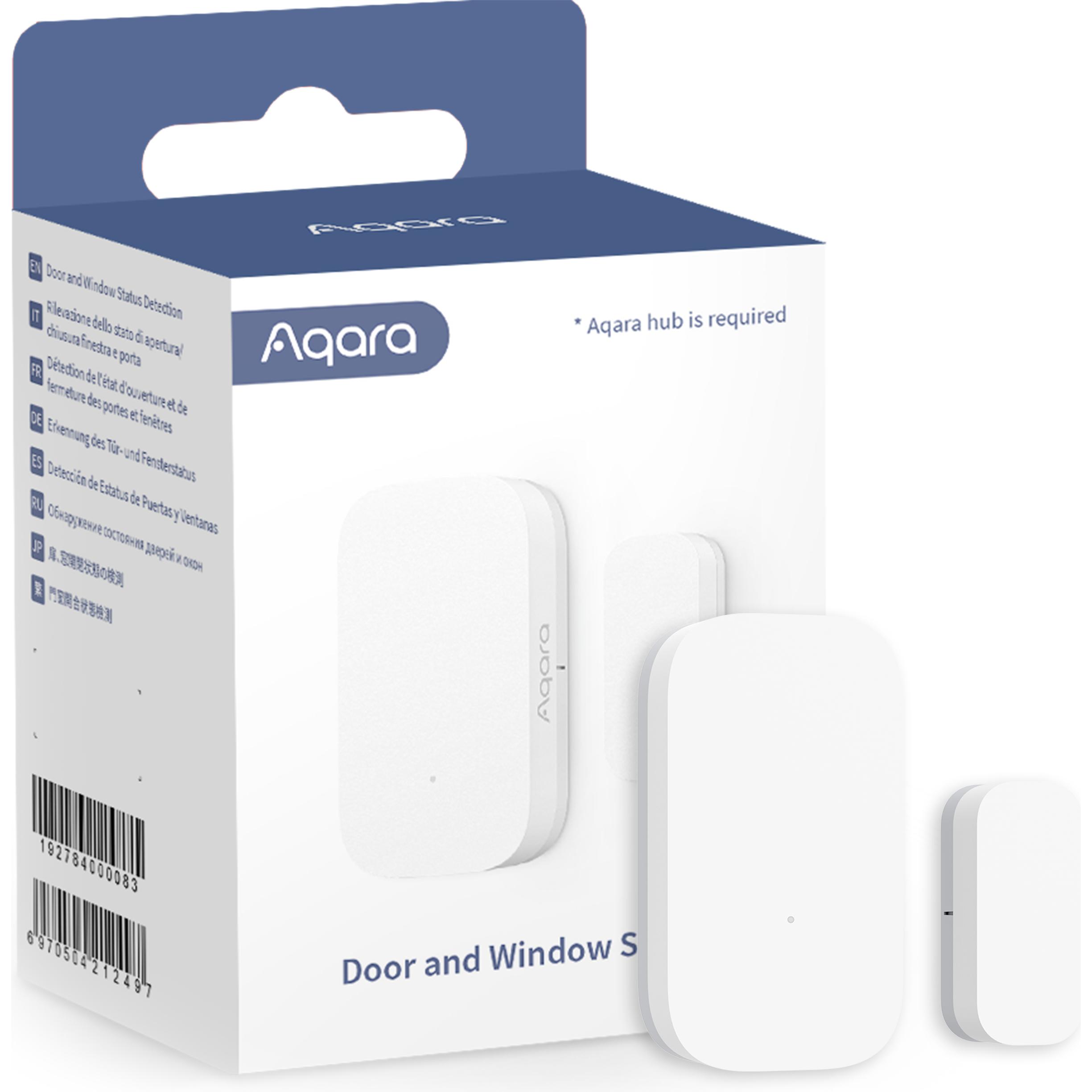 Aqara, Protezione antifurto + sistema di allarme, Sensore per porte e finestre