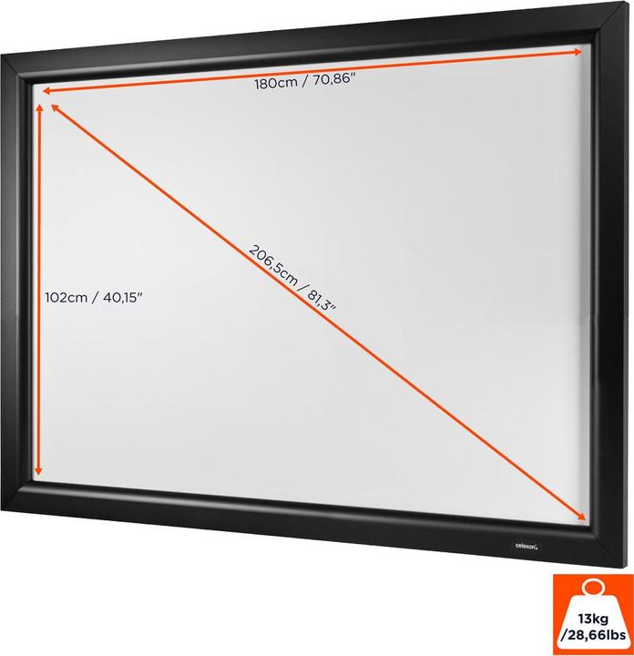 Actual product image Celexon HomeCinema Frame (81.50", 16:9)