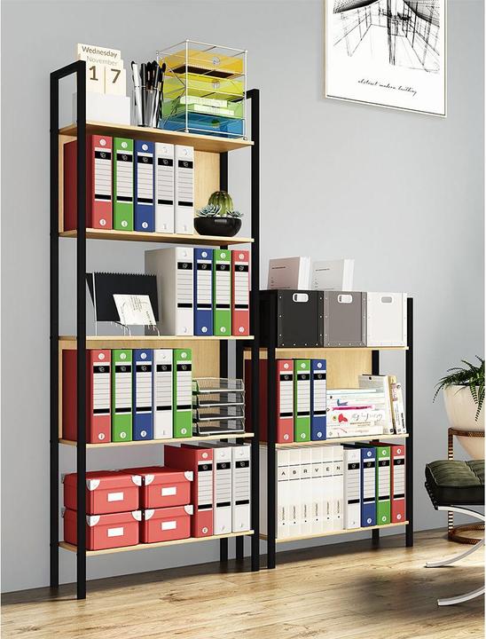 Immagine prodotto VCM Metall Stand Regal Bücher Flakos 3fach (56 x 24 x 100 cm)