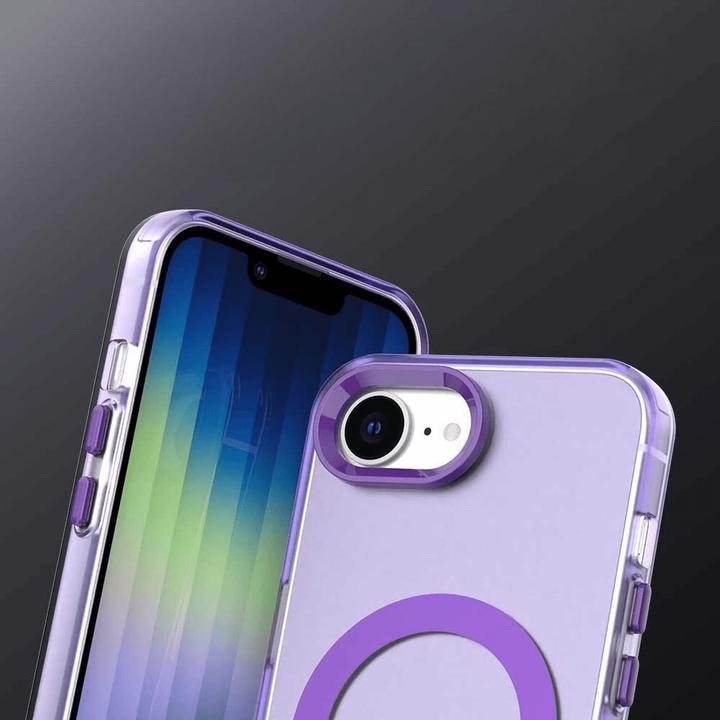 Immagine prodotto Cover-Discount iPhone 16e - Acryl-Handyhülle mit Magnet und Farbakzent (Apple iPhone 16e)