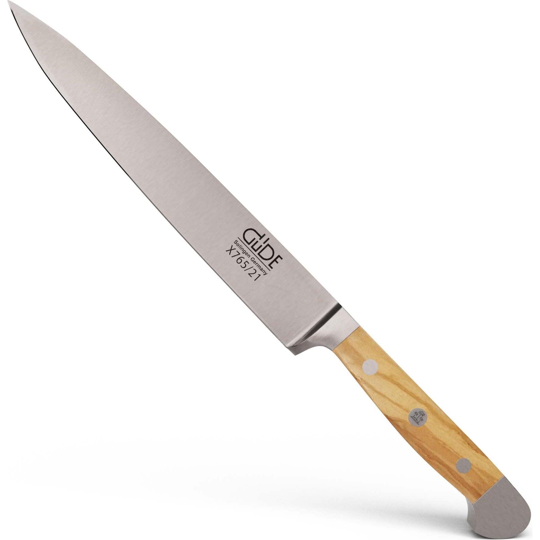 Güde Solingen Alpha, Küchenmesser, Braun, Silber
