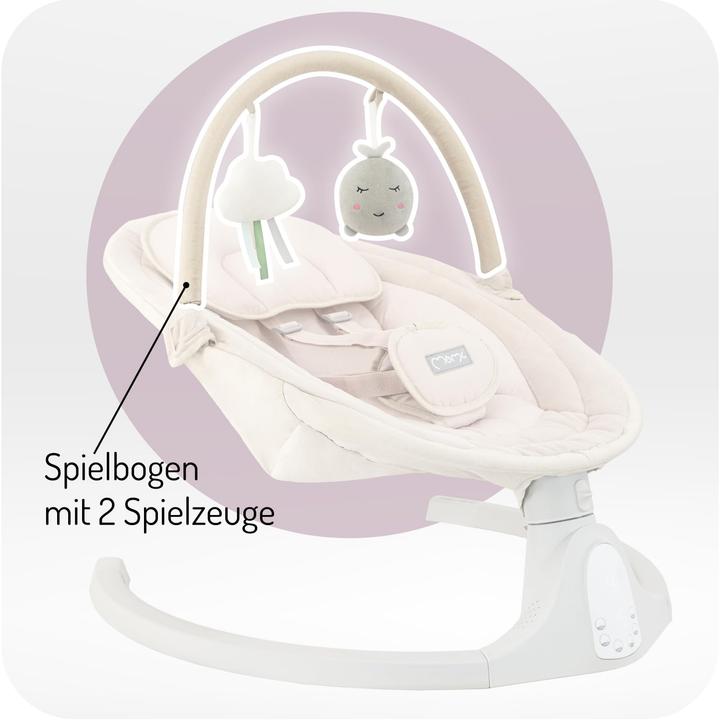 Actual product image MoMi Babywippe mit LED-Display & Fernbedienung