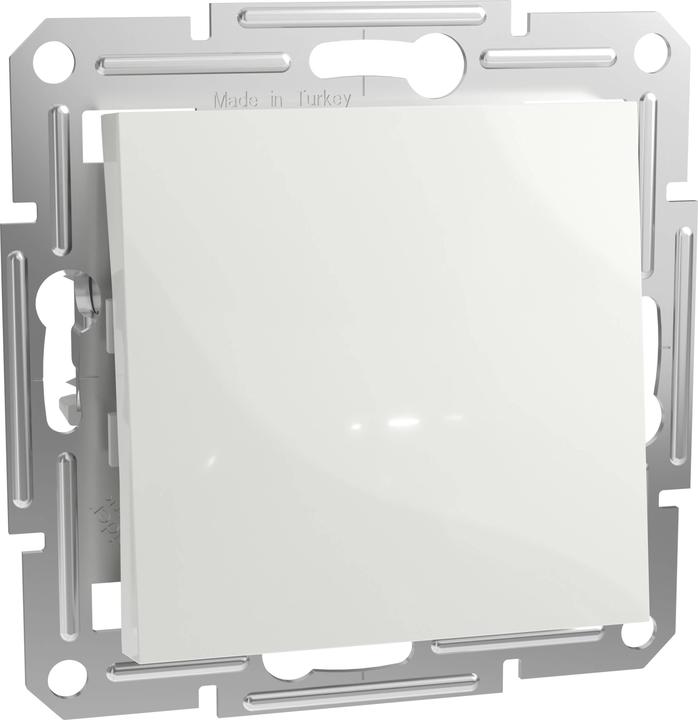 Actual product image Schneider Electric Push-button Asfora White (RAL 9003) EPH0770121D