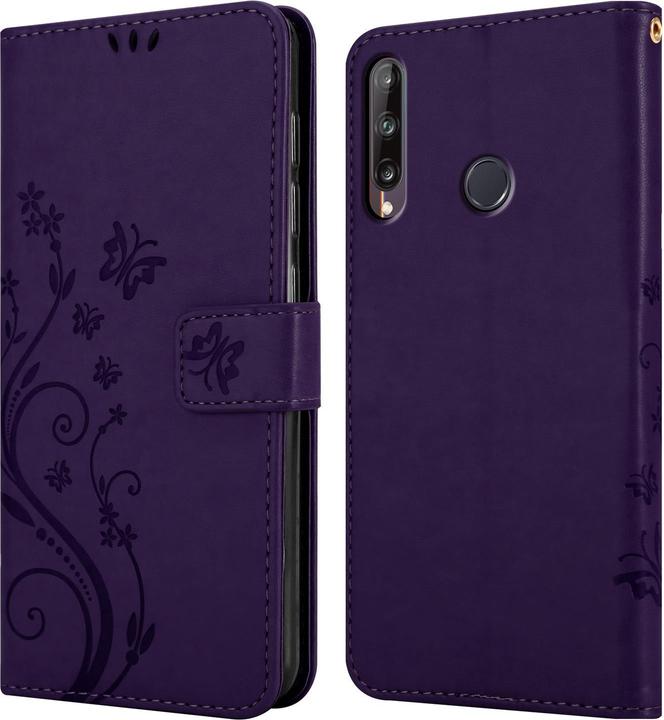 Actual product image Cadorabo Flower Book Cover (Huawei P40 Lite E)