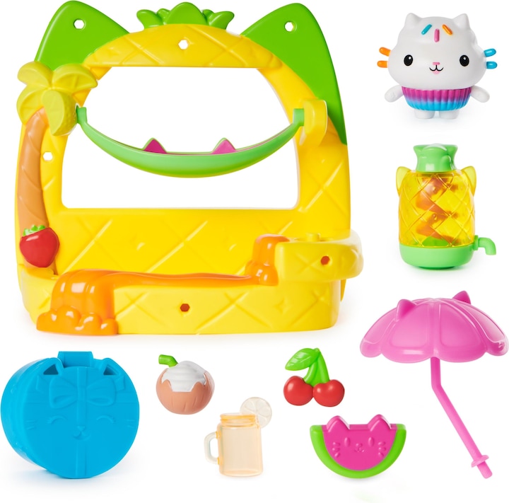 Immagine prodotto Gabby's Dollhouse Casa delle bambole di Gabby - Playset Balcone Juice Bar di Kuchi