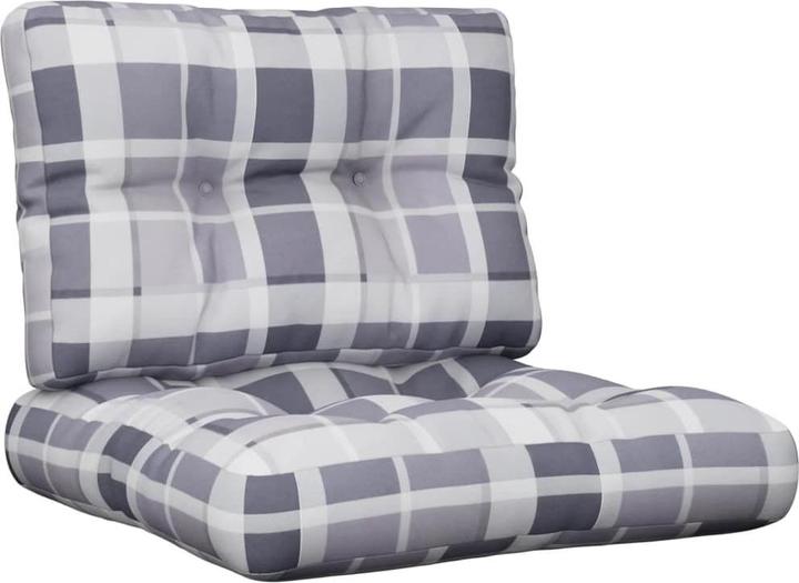 Motif à carreaux gris