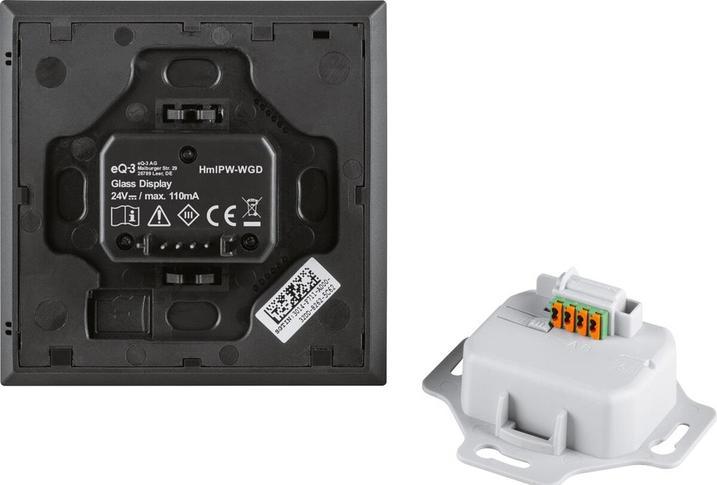 Produktbild EQ-3 Homematic IP Wired Glasdisplay HmIPW-WGD