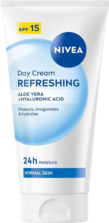 Produktbild NIVEA Feuchtigkeitsspendende Tagescreme für normale Haut und Mischhaut SPF 15 Essential (Tagescreme) 50ml (50 ml, Tagescreme, SPF 15)