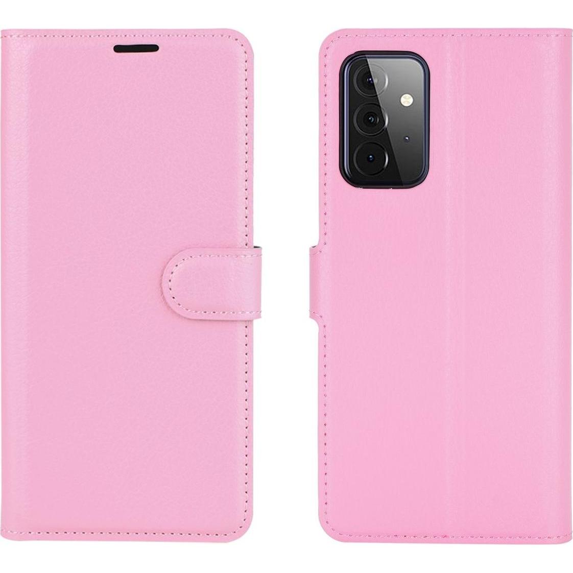 Thumbnail - König Design Hülle Handy Schutz für Samsung Galaxy A72 5G Case Cover Tasche Etui Bumper Rosa (Samsung Galaxy A72 5G), Sm...