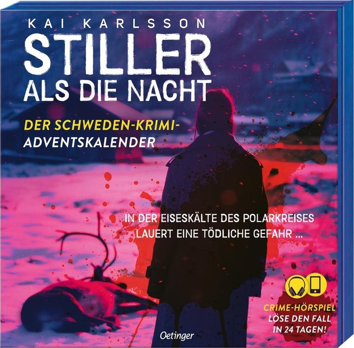 Produktbild Stiller als die Nacht. Der Schweden-Krimi-Adventskalender