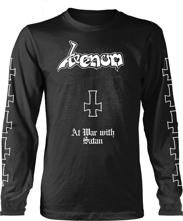 Produktbild Venom At War With Satan White (Longsleeve) (S)