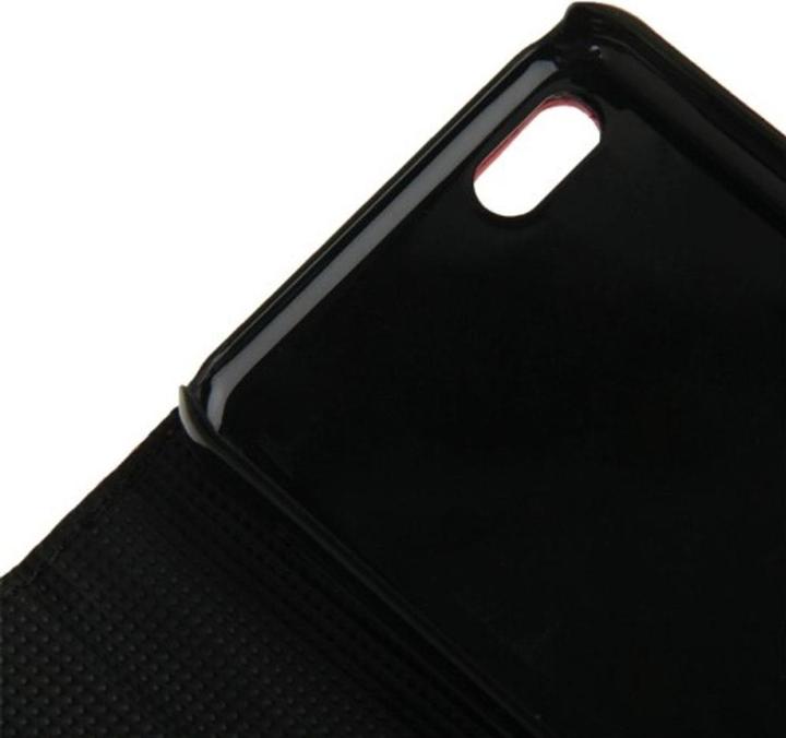 Produktbild König Design Handyhülle Croco (Flip Quer) für Handy Apple iPhone 5C weiss (Apple iPhone 5c)