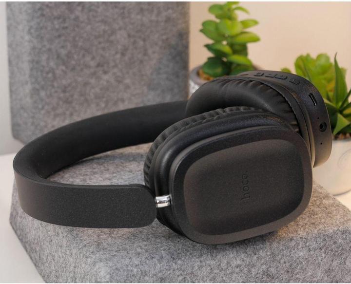 Actual product image Hoco W51 Delightful, Schwarz (Wireless)