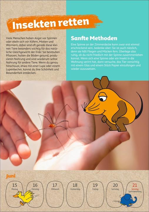 Image du produit Harenberg Schütze die Erde mit der Maus Wochenkalender 2026 (Couverture rigide, Allemand)