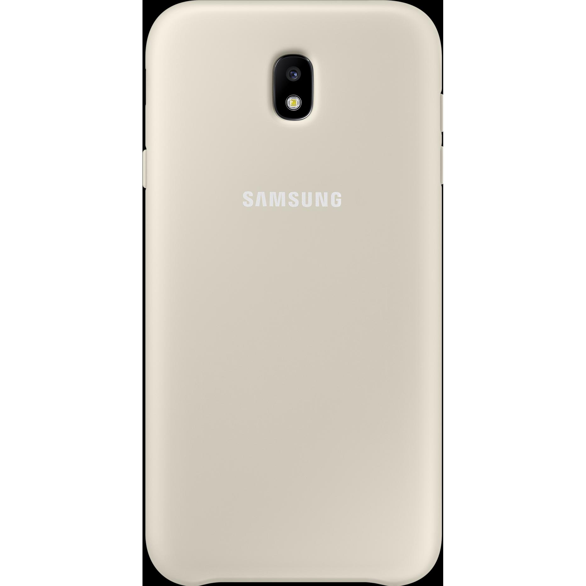 Samsung Dual Layer Cover (Samsung Galaxy A7 (2017)), Smartphone Hülle, Gold