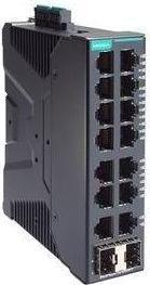 Produktbild Moxa Kompakter industrieller Full-Gigabit-Smart-Ethernet-Switch mit 14 101001000BaseT(X) (16 Ports)