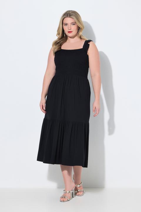 Image du produit Miamoda Robe midi smockée, modèle sans manches (60)