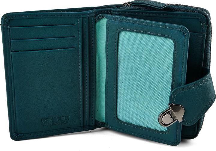 Actual product image Greenburry Spongy wallet leather 9 cm