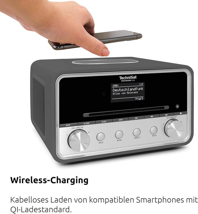 Produktbild TechniSat DigitRadio 586 (DAB+, FM, Internetradio, Bluetooth, WLAN)