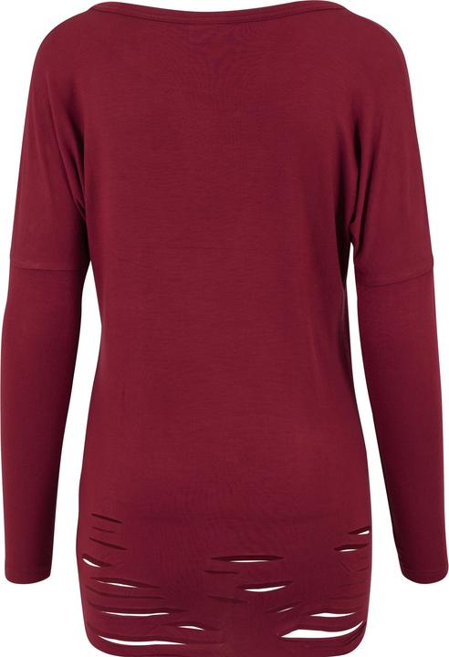 Produktbild Urban Classics Ladies Cutted Viscose L/S Tee (XS)