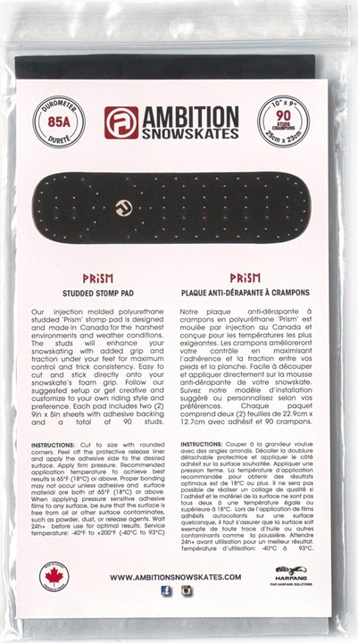 Produktbild Ambition Snowskates Prsim Studed Grip