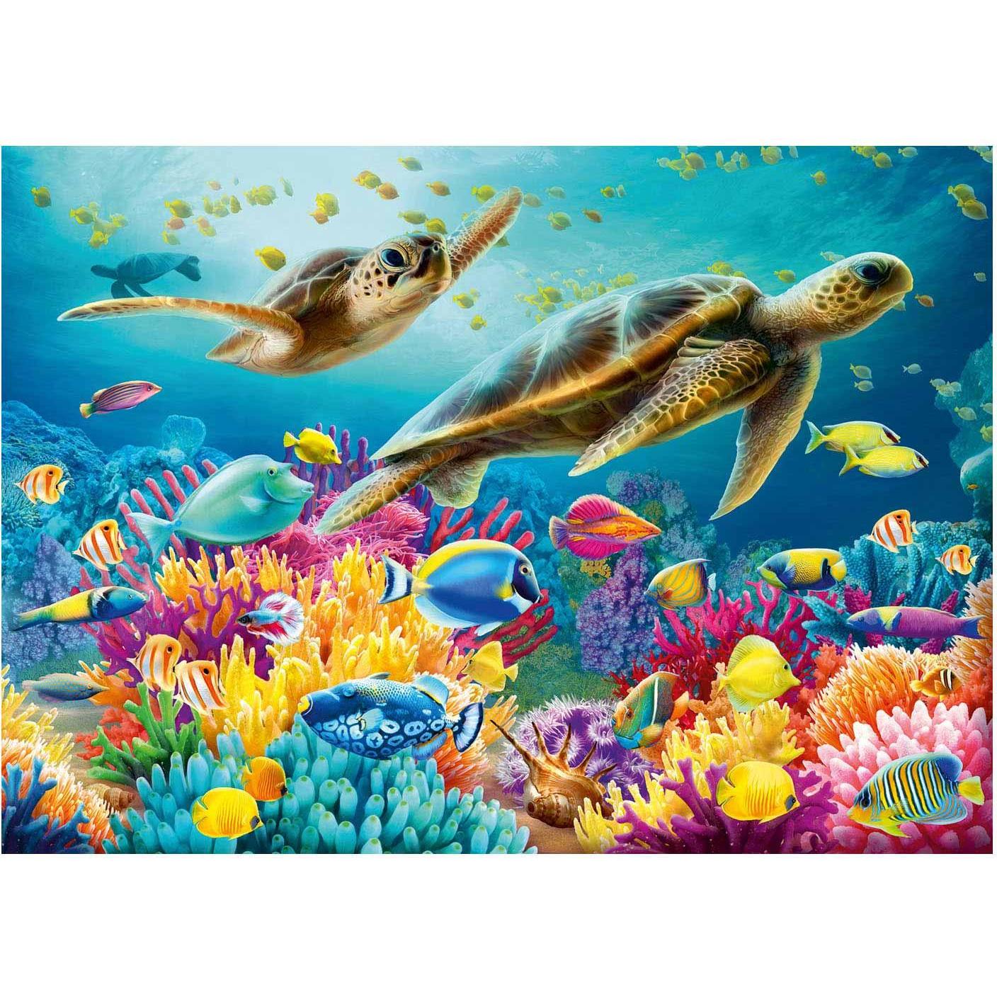 Thumbnail - Ravensburger Blaues Unterwasserwelt (1000 Teile)