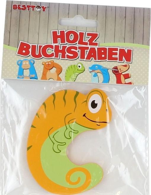 Produktbild Besttoy Holzbuchstabe - C - orange