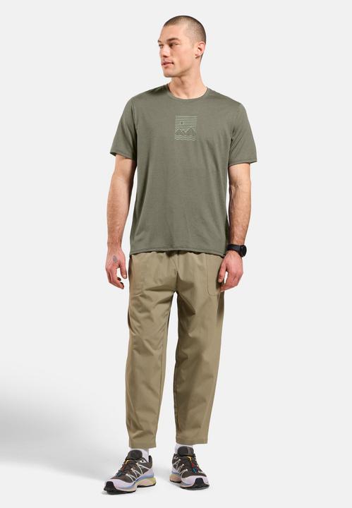 Actual product image Odlo Ascent Sun Sea Mountains T-Shirt Crew Neck S/S (S)