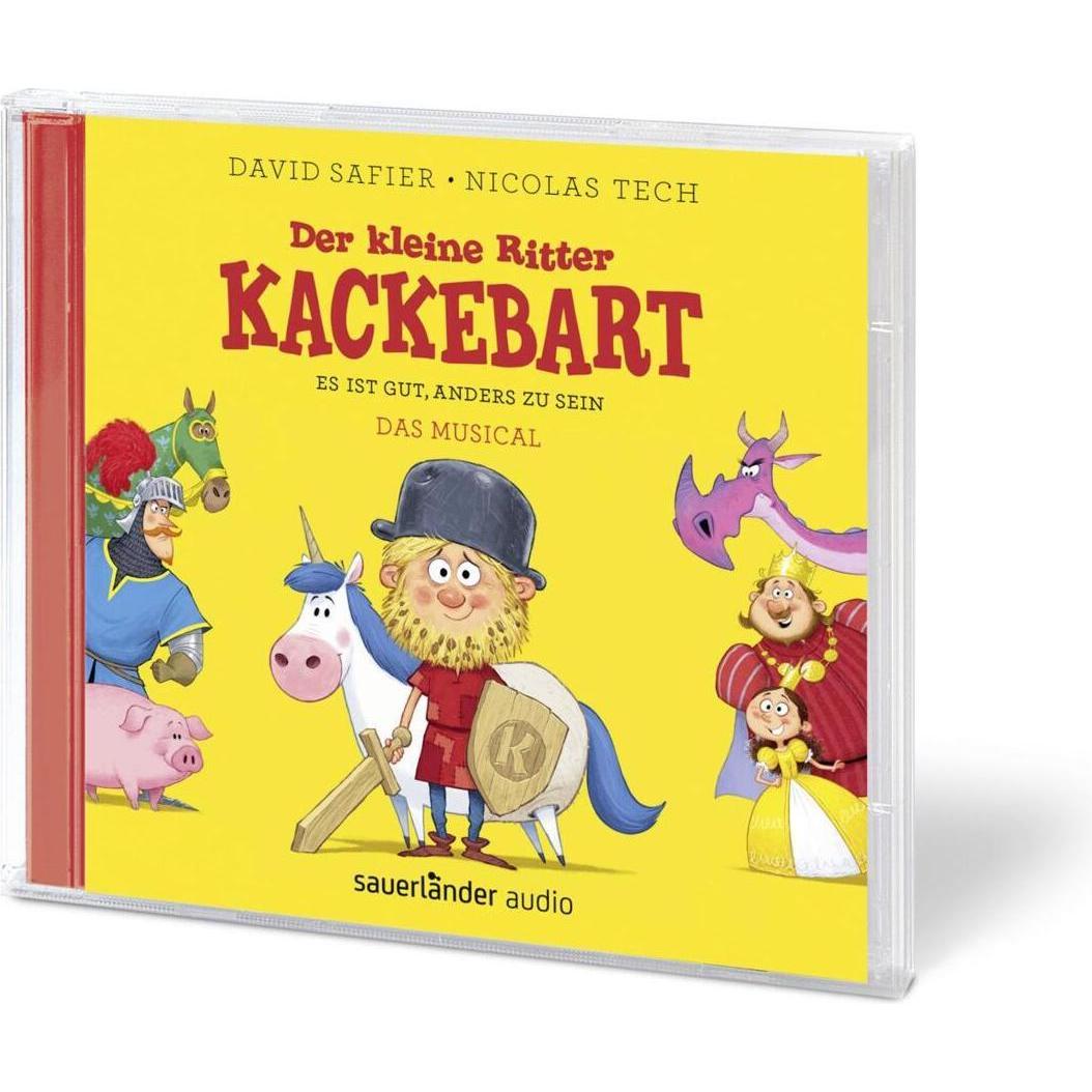 Der kleine Ritter Kackebart, Hörbücher von Nicolas Tech, David Safier