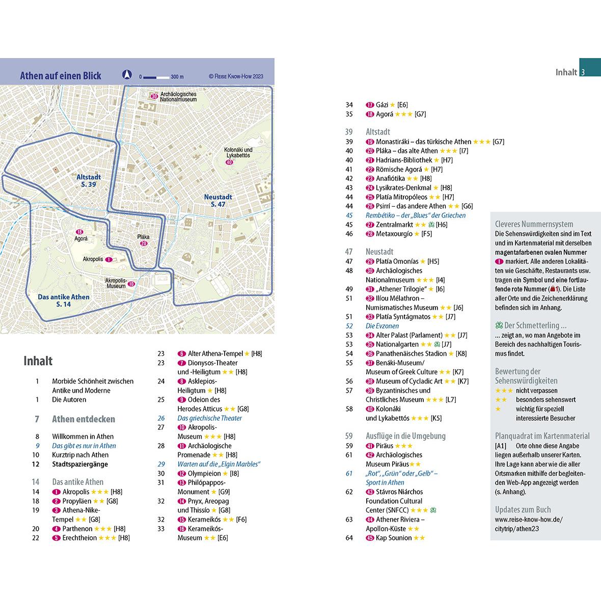 Thumbnail - CityTrip Athen, Ratgeber von Peter Kränzle, Margit Brinke