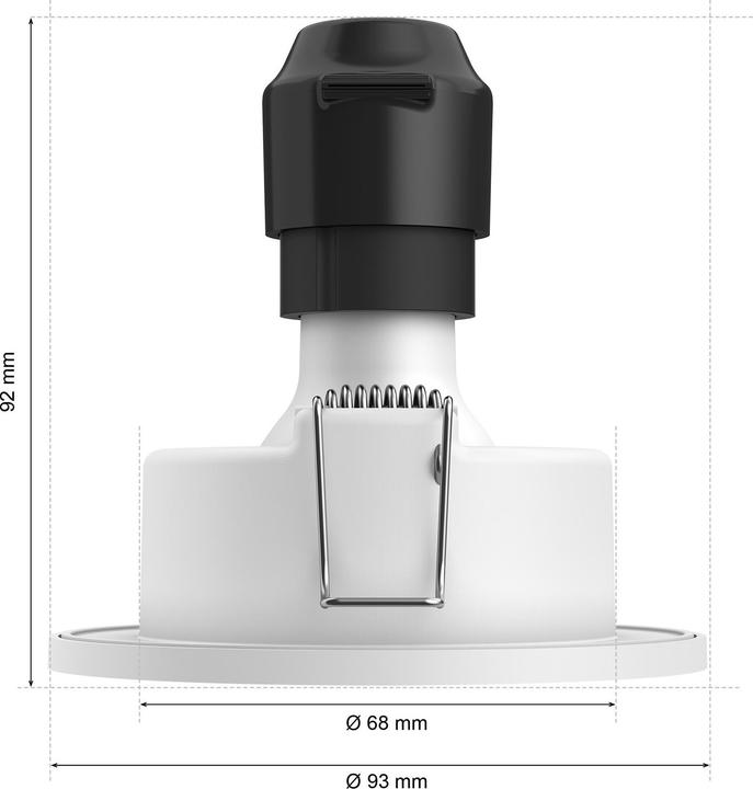 Image du produit Philips Hue Adore indbygningsspot til badevrelse (350 lm, GU10)