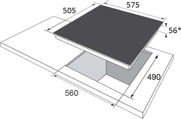 Image du produit Amica Table de cuisson autarcique EB