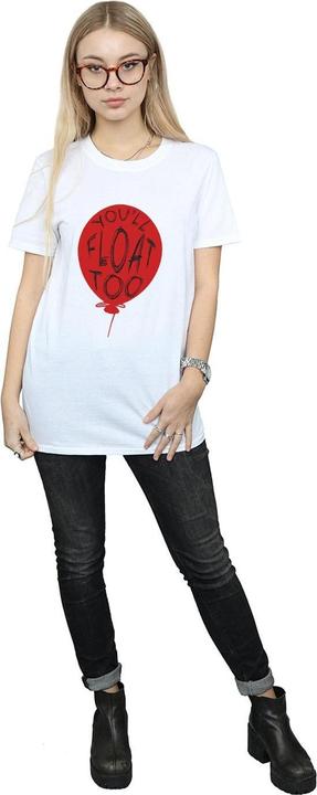 Immagine prodotto Universal Textiles Pennywise You'll Float Too Maglietta Ampia Donna (XL)