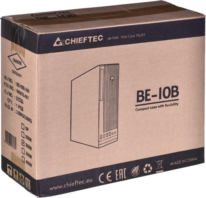 Immagine prodotto Chieftec BE-10B-300 (mATX, Mini-ITX)