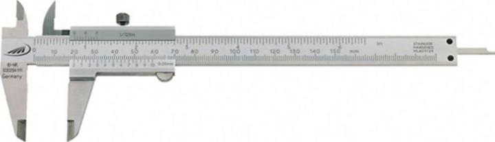 Helios Preisser Pocket caliper DIN 862 SOFT-SLIDE 150mm angular H.PREISSER (15 cm)
