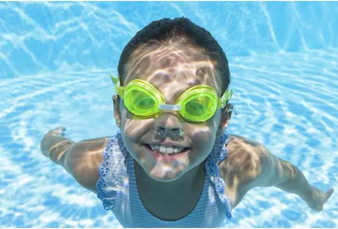 Actual product image Bestway Swimming goggles from 3 years Lil' Lightning, assorted