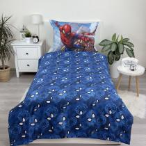Actual product image Tinisu Spiderman Marvel Bettwäsche - 140x200 cm weiche Baumwolle Kissen und Decke (140 x 200 cm, 70 x 90 cm)