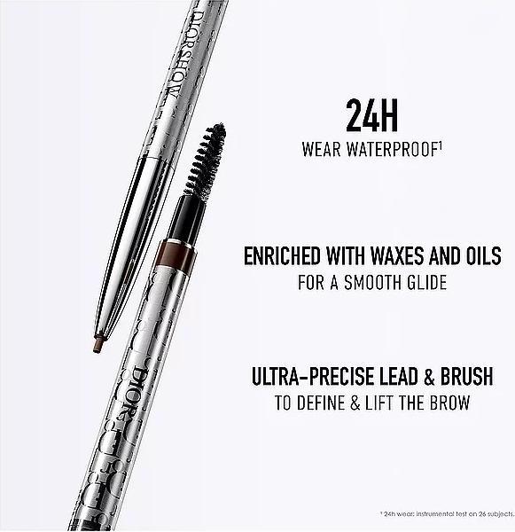 Image du produit Dior Sourcils Diorshow Brow Styler Crayon à sourcils - Résistant à l'eau - Haute précision 005 Black / (05 Noir)