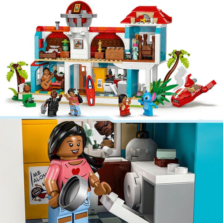Actual product image LEGO The beach house from Lilo and Stitch (43268, LEGO Disney)