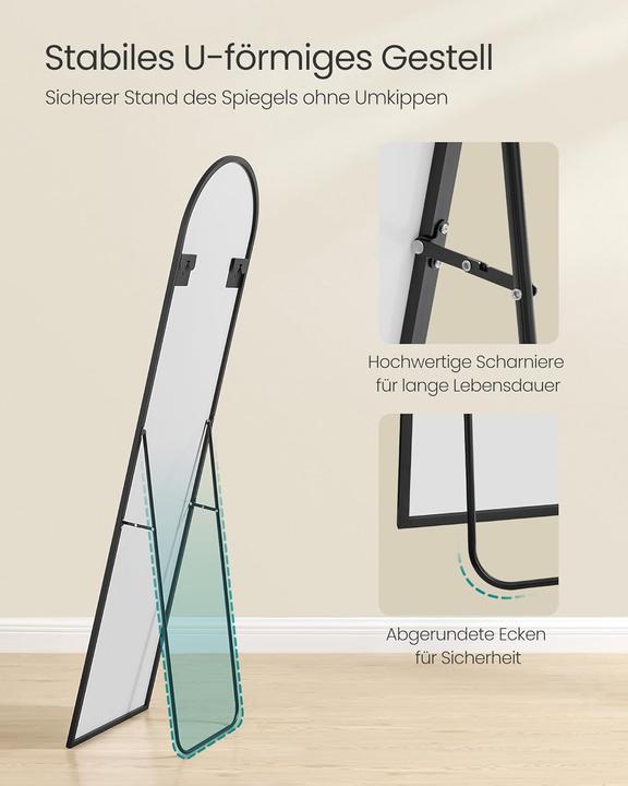 Actual product image Songmics Standing mirror (40 x 150 cm)