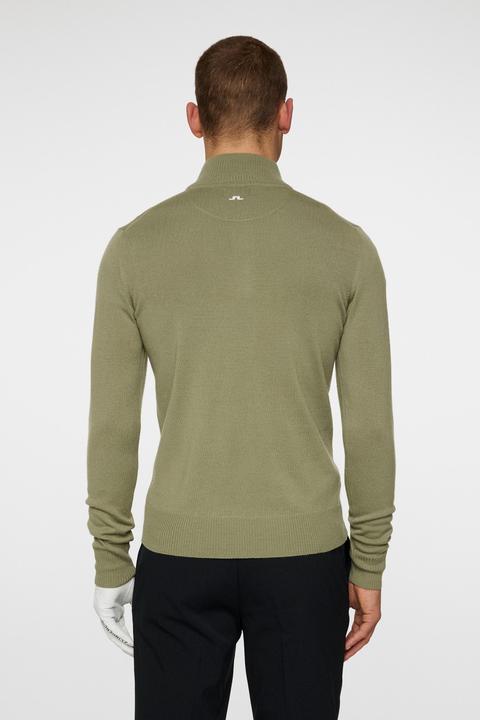 Produktbild J. Lindeberg Kian Zipped Sweater Herren Grün (S)