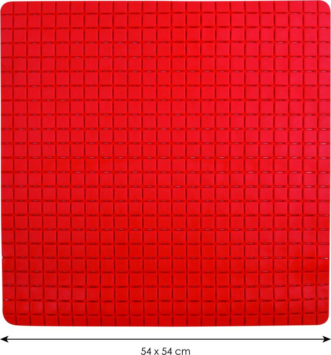 Produktbild spirella Tapis Anti Derapant Quadro Premium 54 X 54 cm Roug (54 x 54 cm)
