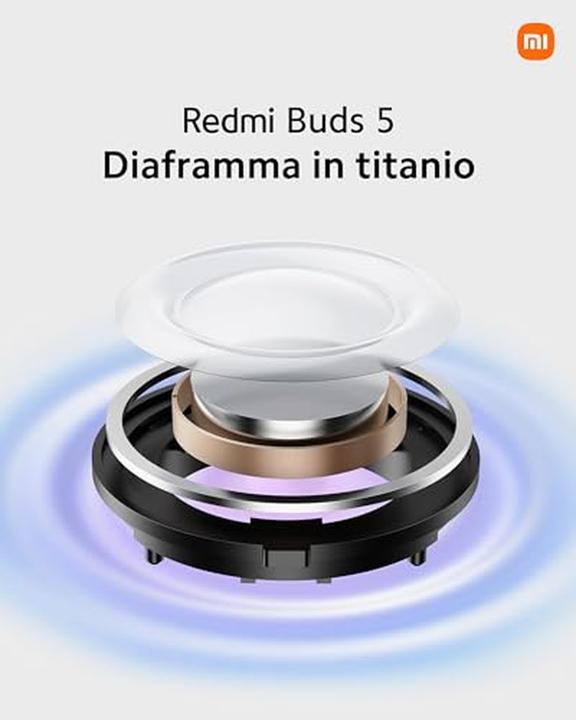 Image du produit Xiaomi Redmi Buds 5 (ANC, 10 h, Sans fil)