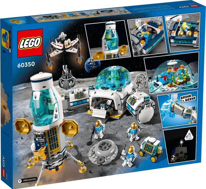 Actual product image LEGO City End-Of-Live Set Mond-Forschungsbasis - 60350 NEU! Teile 786x (60350)