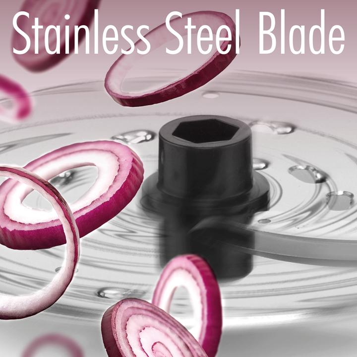 Actual product image Trisa Food Processor "Stir n' Slice" with glas jug (600 W)